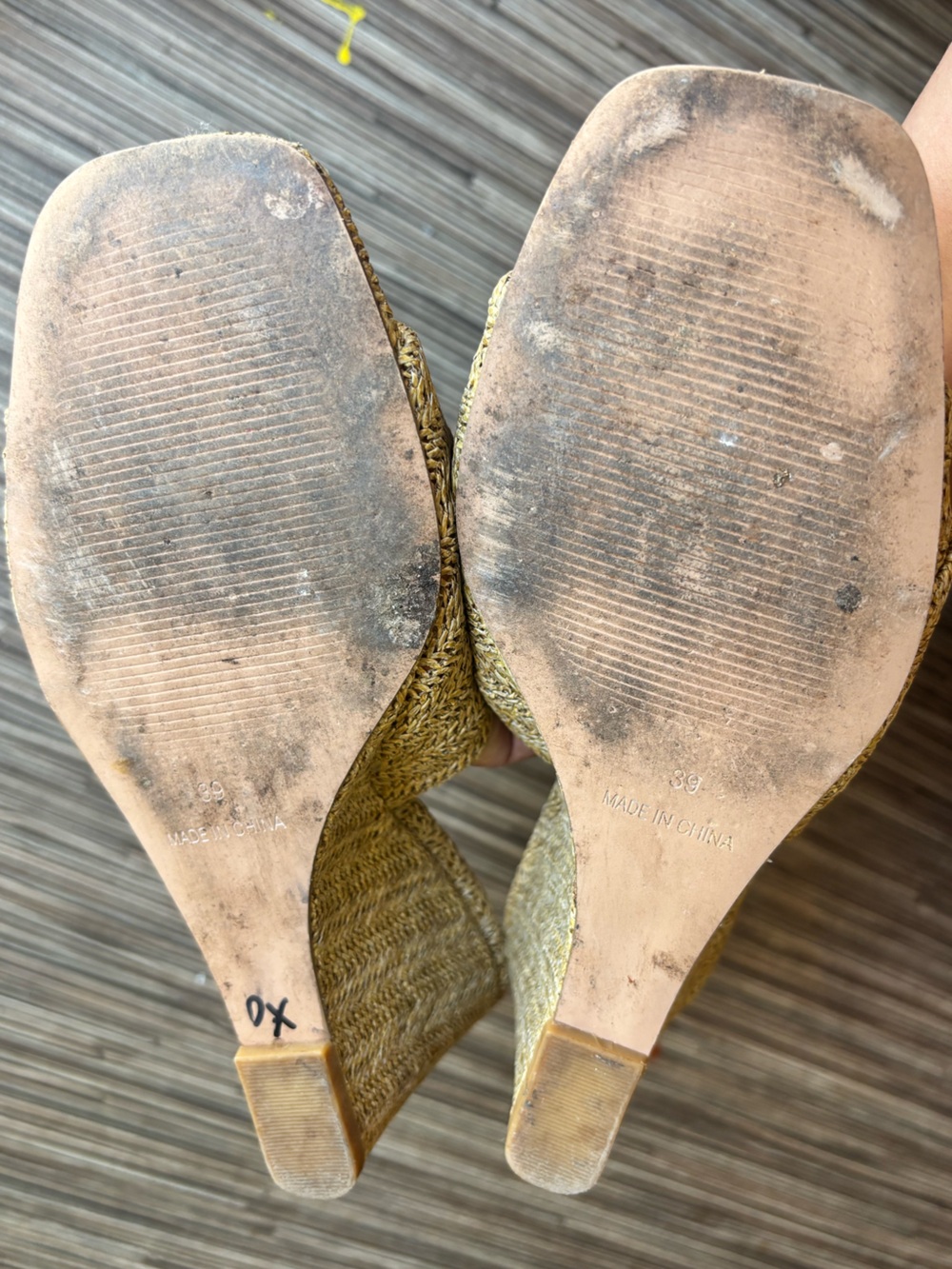 Silent D Katia Wedges - Natural - Picture 12 of 13